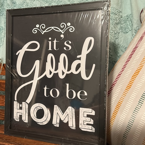 Farmhouse kitchen picture it’s good to be home Wall and Tabletop Deco in frame - Picture 3 of 4
